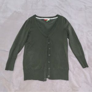 Olive Green Cardigan - ModCloth